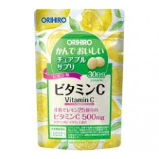 Orihiro Vitamin C chewable 120 pcs pack