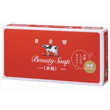 Cow Beauty Soap Red 90 g 3 pcs pack