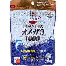 Unimat Riken DHA EPA Omega 3 120 pcs pack