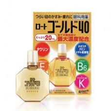 Rohto 40 Gold eye drops 20 ml